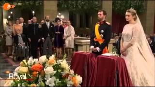 The Royal Wedding of Hereditary Grand Duke Guillaume and Stephanie de Lannoy 2012 [upl. by Naux475]