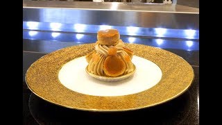 Grand Patissier 鎧塚俊彦 SAINT HONORE CARAMEL [upl. by Iila]