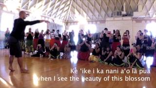 KUU LEI HULILI Kuana Torres Kahele Hula Workshop [upl. by Anrev]