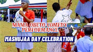 MASHUJAA DAY CELEBRATION MAMA OBETO ENTERTAINING CROWD LIVE ON THE STAGE [upl. by Anar]