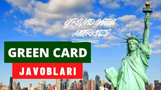 Green Card 2021 dv 2022 javoblari qachon chiqadi GRIN KARTA Javoblari 2021 [upl. by Ellerehs]