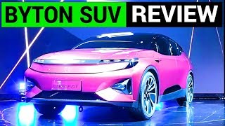 Byton Electric Car Review SUV of the Future [upl. by Ahsitnauq]