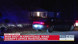 Man shot in Knightdale Wake Sheriffs office investigating [upl. by Ainotna63]