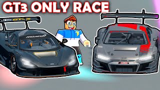 Audi R8 GT3 Challenged My McLaren 720s In Driving Empire ULTIMATE GT3 RACE [upl. by Sdlonyer268]