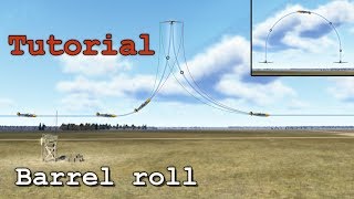 Barrel roll tutorial  Aerobatics [upl. by Mitchael]