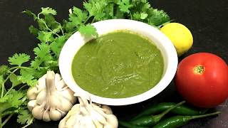 हरी धनिया की चटपटी चटनी I Dhaniya Chutney recipe in Hindi  Coriander Dip [upl. by Birecree]