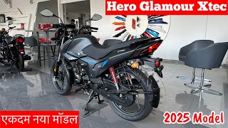 New 2025 Model Hero Glamour Xtec 125 Launch  Price amp Mileage  glamour xtec 125  hero glamour [upl. by Hazard]