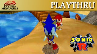 Sonic R Saturn by Travellers Tales amp SEGA HD 1080p [upl. by Desta391]