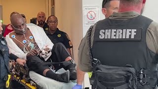 ExHPD officer Gerald Goines in the hospital after suffering medical episode in court [upl. by Anton]