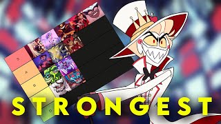 Top 10 STRONGEST Hazbin Hotel Characters [upl. by Ragas957]