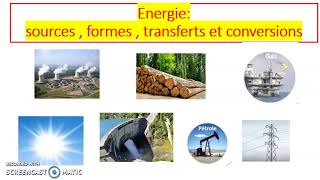 Energie sources  formes transferts et conversions [upl. by Caneghem]