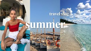 summer travel vlog  visiting costa brava snorkeling amp beach days [upl. by Irtak]