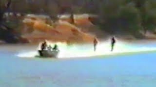 1986 Southern 80 Water Ski Race  Social Classes 50 mins With start mid race and race end [upl. by Llib837]