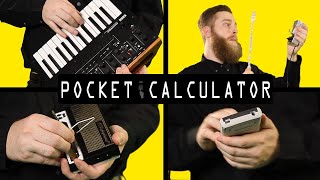 Pocket Calculator 1981 Kraftwerk Cover [upl. by Eenerb]