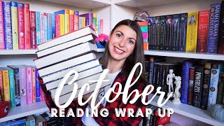 READING WRAP UP  All the Books I Read in October [upl. by Epoillac208]