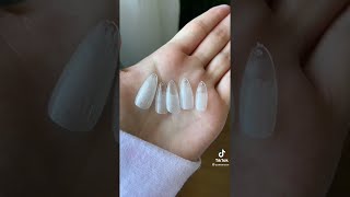 How to do the BEST fake nails at home  Using gel nail extensions and NO acrylic [upl. by Asilrac782]