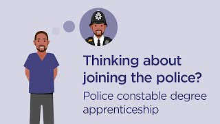 Police constable degree apprenticeship  College of Policing [upl. by Yesoj77]