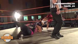 Women Wrestling  Kellyanne vs Vixsin  Womens Title Match  Womens Wrestling Network [upl. by Isaak302]