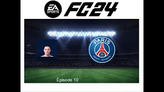 FC 24 myplayer S01E10 Ligue 1 Uber Eats J28 Paris SG  Clermont Foot 63 [upl. by Abba]