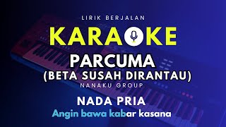 Karaoke Lagu Ambon  PARCUMA Beta Susah DirantauKaraoke HDNada Pria  Nanaku Group [upl. by Suertemed]