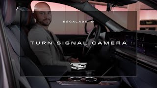 ESCALADE IQ Turn Signal Camera  Cadillac [upl. by Corbie]