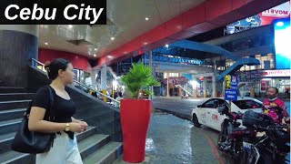 Street Walk  Cebu City Philippines  Osmeña Boulevard [upl. by Ponton]