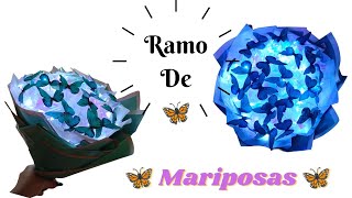 DIY Como hacer un RAMO DE MARIPOSAS 🦋 ETERNO 🦋 butterfly bouquet [upl. by Campbell]