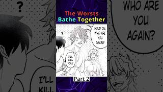 Luffy Trafalgar Law And Eustass Kid Bathe Together Part 2  One Piece sliceoflife manhwa funny [upl. by Eliott]