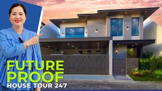 The NextLevel Home Experience Modern House with Elevator in BF Homes Paranaque House Tour 247 [upl. by Badr374]