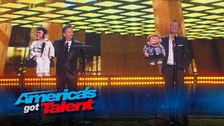 Paul Zerdin Terry Fator Joins Ventriloquist Onstage Americas Got Talent 2015 Finale [upl. by Nedi]