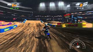 Mx Vs Atv Supercross Encore  Online Race Anaheim [upl. by Landrum418]