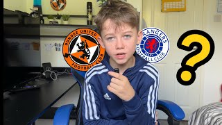 💥 DUNDEE UNITED VS RANGERS PRE MATCH REACTION [upl. by Ahsirkal]