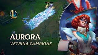 Vetrina campione Aurora  Gameplay  League of Legends [upl. by Kemeny244]