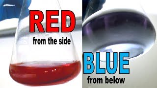 Mysterious chemical changes color depending on perspective [upl. by Tingey]