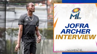 Jofra Archer  Full Interview  Mumbai Indians [upl. by Ahtiuqal146]