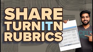 Share your Turnitin Rubrics [upl. by Hplar]