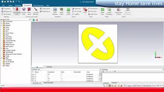 Elliptical Split Ring Structure Reflective Metamatarialmetasurface design and simulation [upl. by Janeczka]