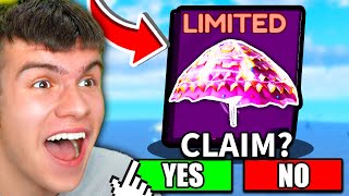 How To GET THE PARASOL UMBRELLA In Roblox BLADE BALL [upl. by Venn]