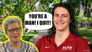 USA Swimming Official QUITS in PROTEST of Trans swimmer Lia Thomas swimming against women at UPenn [upl. by Ranitta979]