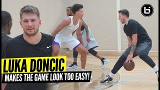 Luka Doncic Shows Off SMOOTH Game At Pro Open Run Monta Ellis Still a MAJOR BUCKET [upl. by Karola]