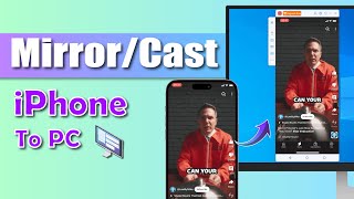 CastMirror iPhone To PC Get The EASIEST Way Now！ [upl. by Botzow586]