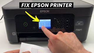 How to Fix Epson Printer Printing Blank Pages [upl. by Haymo]