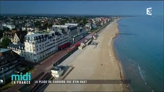 La plage de Cabourg vue den haut [upl. by Allenaj617]