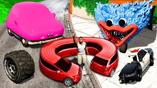 WIR sammeln VERFLUCHTE AUTOS in GTA 5 [upl. by Corbie379]