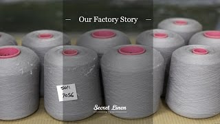 Our Bed Linen Factory Story by Secret Linen Store [upl. by Annais203]