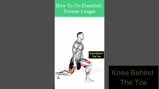 How To Do The Reverse Lunge Exercise Guide amp Tips [upl. by Enimzzaj]