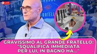 Grande Fratello le telecamere lo hanno ripreso mentre stav… [upl. by Llerrud]