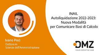 INAIL Autoliquidazione 20222023 Nuova Modalità per Comunicare Basi di Calcolo [upl. by Zabrine824]