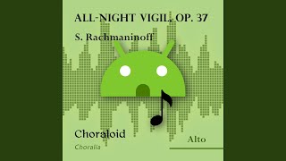 Allnight vigil op 37 3 Blazhen muzh alto II Emphasised voice and other voices [upl. by Coward]