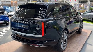 RANGE ROVER Autobiography 2022  FULL visual REVIEW exterior interior price Santorini Black [upl. by Godliman]